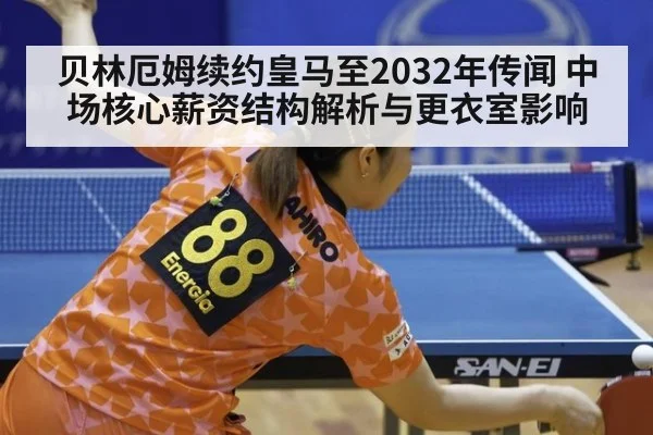 贝林厄姆续约皇马至2032年传闻 中场核心薪资结构解析与更衣室影响
